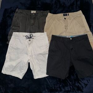 Bundle of 4 Men’s Cargo Shorts Size 32 Great Condition Various Brands
